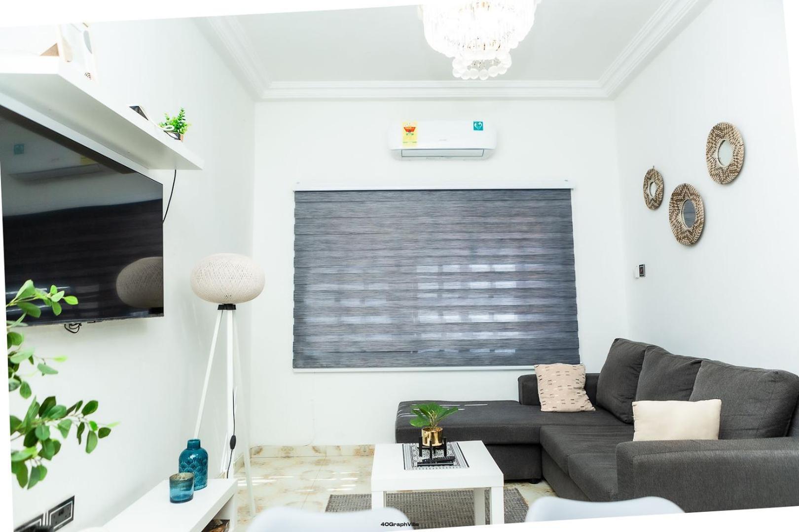 Stylish East Legon Apartment - Ac, Wi-Fi, Netflix 아크라 외부 사진